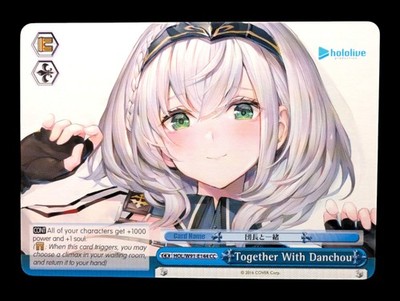 Together With Danchou HOL/W91 E144 CC Hololive Weiss Schwarz Climax Common