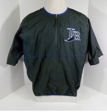 Tampa Bay Devil Rays #51 Game Used Green Pullover Jacket XL DP09895