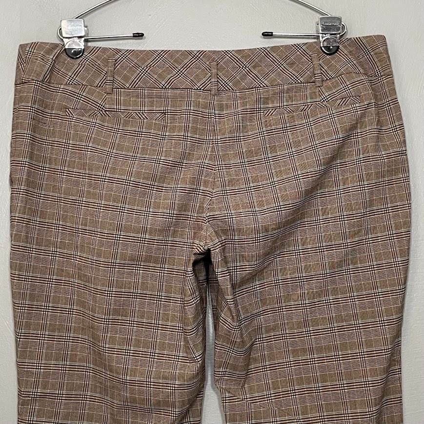Y2K Mossimo Low Rise Trousers Size 16 Brown Glen … - image 6