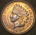 1905 Indian Head Cent - MS Brilliant Uncirculated - GORGEOUS COIN