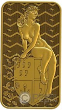 FORTUNA 1g Gold Cast Bar
