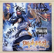Limp Bizkit Autograph Signed By All 5 Significant Other CD Cover + Pass JSA Korn