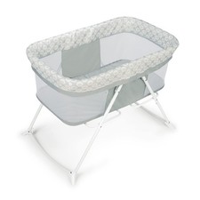 INGENUITY SNOOZE STOW ROCKING PORTABLE FOLDING BASSINET - SHEPPY