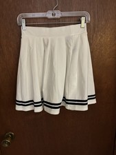 Wild Fable Skirt White W/Black Trim On Bottom A33