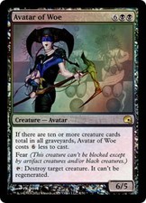Avatar of Woe -Foil Near Mint MTG Premium Deck Series: Graveborn