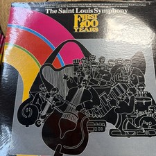 The Saint Louis Symphony, First 100 Years, 1980 VS609 2LPs Gatefold Sealed