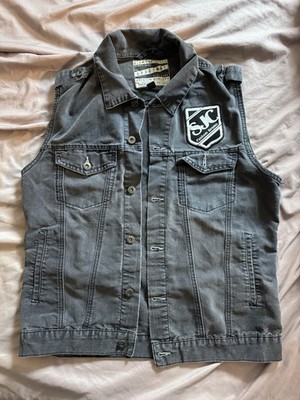 SJC Drums Denim Vest Size Large