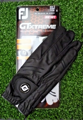 FOOTJOY GTX WeatherSof Golfhandschuhe - Herren LH Spieler (Schwarz/ Rechts / XL)