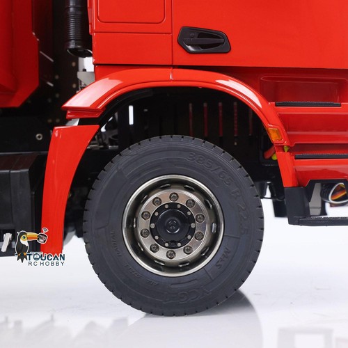 RC 1/14 Hydraulic 8x8 Roll On/Off Dumper Truck W/Rear Axle Steering 3Speed Model - Picture 20 of 21
