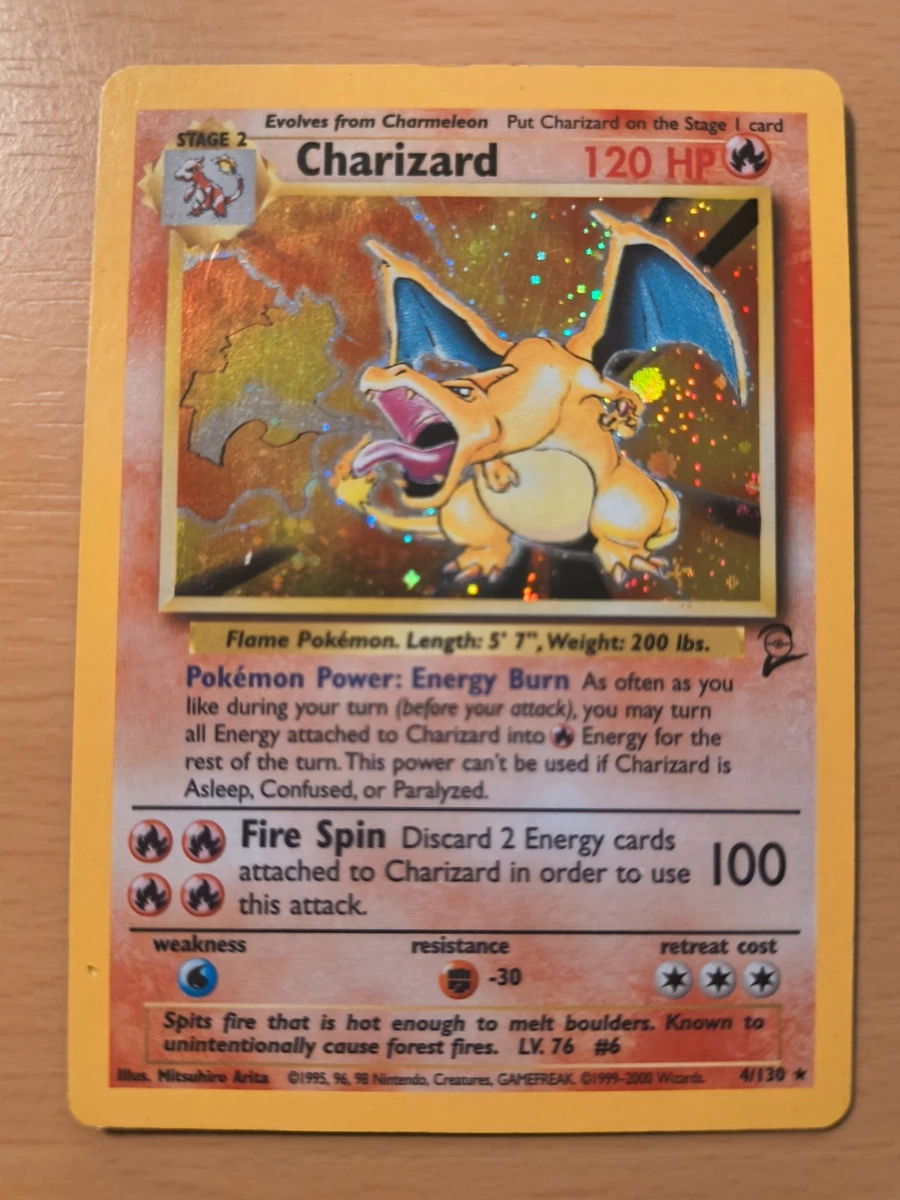 Pokémon Charizard Base Set Cards for sale - eBay