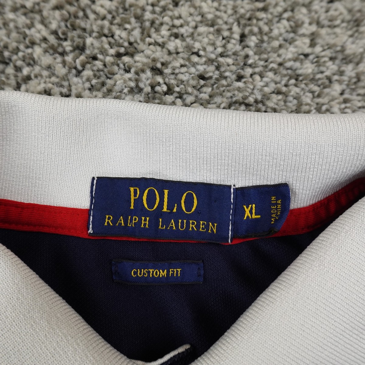 Ralph Lauren Polo Shirt Mens XL Blue Offshore Sailing Team USA