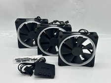 NZXT F120 RGB Triple Pack 3 x 120mm RGB PWM PC Fans with RGB Controller