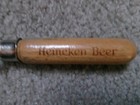Heineken Beer Wooden Handle Bottle Opener — photo 2