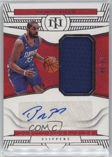 2022-23 Panini National Treasures Lasting Legacies 80/99 Nicolas Batum Auto 1ib5
