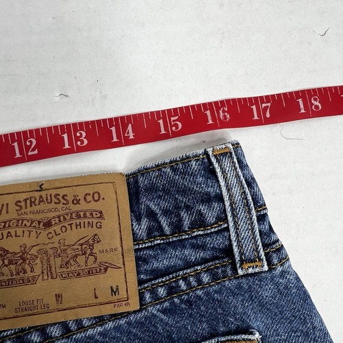 Vintage Levi's 561 Jeans Loose Fit Straight Leg Dark Wash Womens Actual 32x30 M - Picture 5 of 11