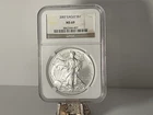 2007 1 Oz .999 Fine Silver American Silver Eagle $1 MS 69 MS69 NGC 1oz 1 Ounce