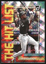 2022 Donruss The Hit List Diamond #3 Tim Anderson - BB