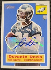 2015 Topps Heritage DEVANTE DAVIS Rookie Autograph Philadelphia Eagles $1.39SHIP