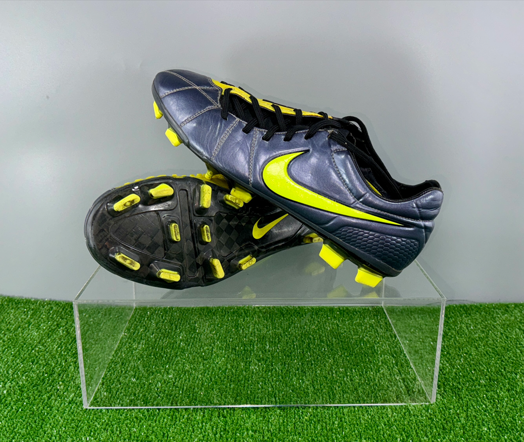 Nike Total 90 Laser Carbon FG 407475-470 Elite US9 UK8 Grey boots