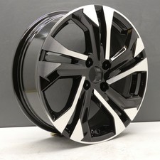 PEUGEOT 2008 MK2 GT 17" DIAMOND CUT ALLOY WHEEL RIM 6.5J 9828186080 X1