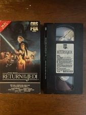 Star Wars Return of the Jedi VHS CBS FOX Video Hi-Fi Stereo 1983 Original