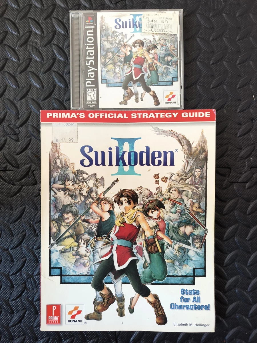 JEU SUIKODEN 2 PS1 Pal fr-complet-tbe EUR 265,00