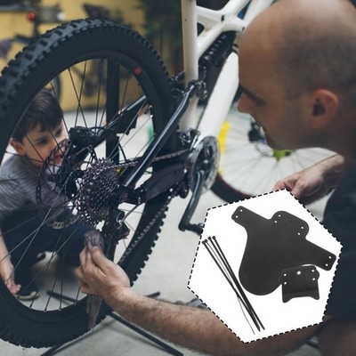 2 Pieces Schutzblech Mountainbike Vorne Mountenbike Schutzbleche Set
