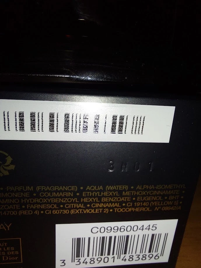 Dior Homme Parfum Dior 100ml Demachy formula discontinued - Image 4 of 4