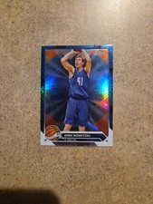 Dirk Nowitzki 2023-24 Topps Chrome #98 Blue Refractor Parallel Dallas Mavericks