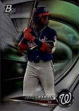 2022 Bowman Platinum Top Prospects #TOP-46 Jordy Barley Washington Nationals