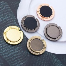 Folding Handbag Hook Hanger Bag Clip Handbag Purse Holder Hook Table Multi color