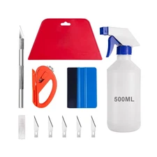 Luxiv Window Tint Application Tools Kit, 5 Pcs Vehicle Glass Protective Film ...