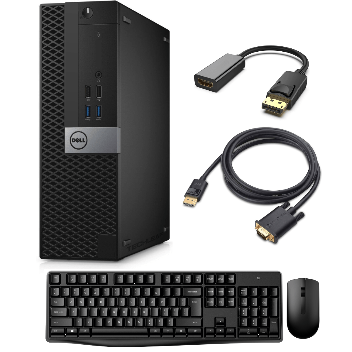 Dell Windows 11 Desktop PC up to i7, 32GB RAM, 2TB NVMe SSD, Built