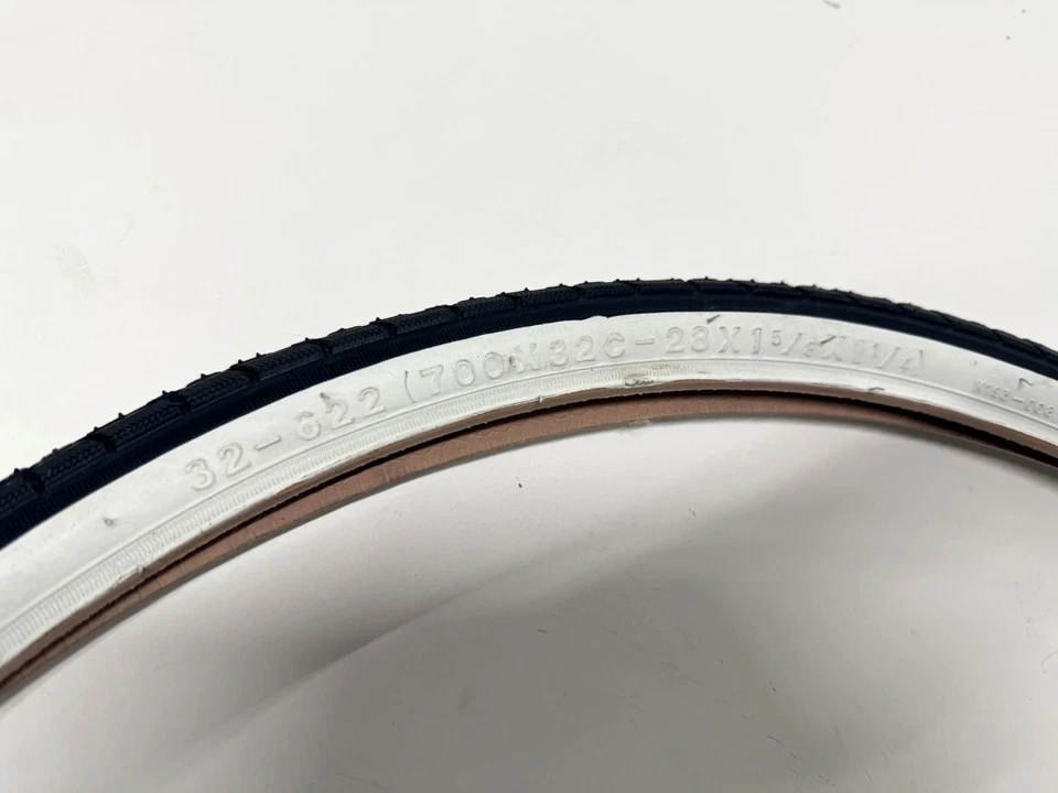 批量 2 件 Kenda Kwest 白色墙面 K193 线珠 700 x 32c 50-85 城市光滑轮胎 — 第 3/4 张图片