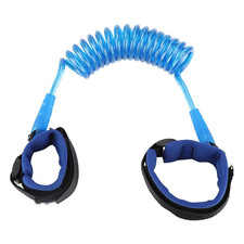 Kids Anti-Lost Wrist Link Safety Harness for Toddlers and Babies Blue 