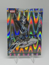 2026 Topps Chrome Marvel Comics #30 Domino Raywave Refractor