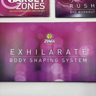 Zumba Fitness Exhilarate Body Shaping System 7 DVDs Set with
