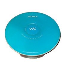 Sony CD Walkman D-EJ001 Portable CD Player Aqua Blue Tested Works