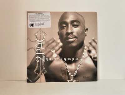 2Pac   Ghetto Gospel 12'' Hip Hop Vinyl Tupac Shakur Ghetto Gospel Interscope
