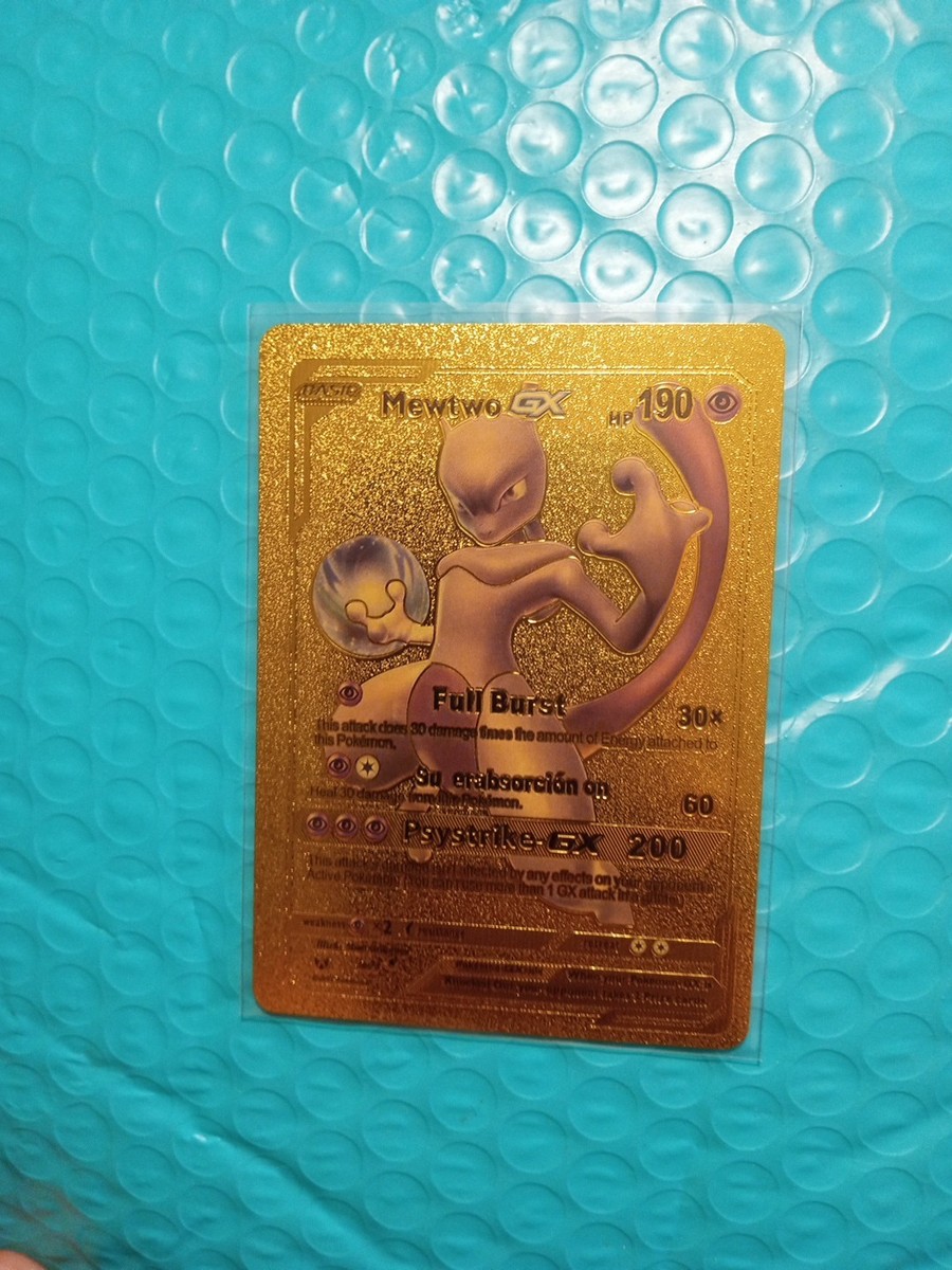 Gold Mewtwo GX #39/73 | eBay