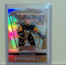 Ville Koivunen Copper script rookie card