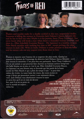 Traces of Red - James Belushi, Lorraine Bracco ( The Sopranos ) 1992 - New DVD - Picture 2 of 2