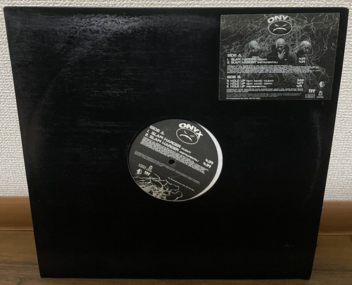 ONYX / SLAM HARDER / HOLD UP feat. Havoc / 12" Vinyl 2002 US ORIG PROMO / VG+