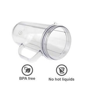 Magic-Bullet-MB-1001-Blender-Replacement-Part-Tall-Cup-Jar-Mug-with-Handle-22oz