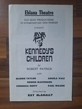 Eblana Theatre Programme Kennedys Children Irish Angela Vale 1960s?