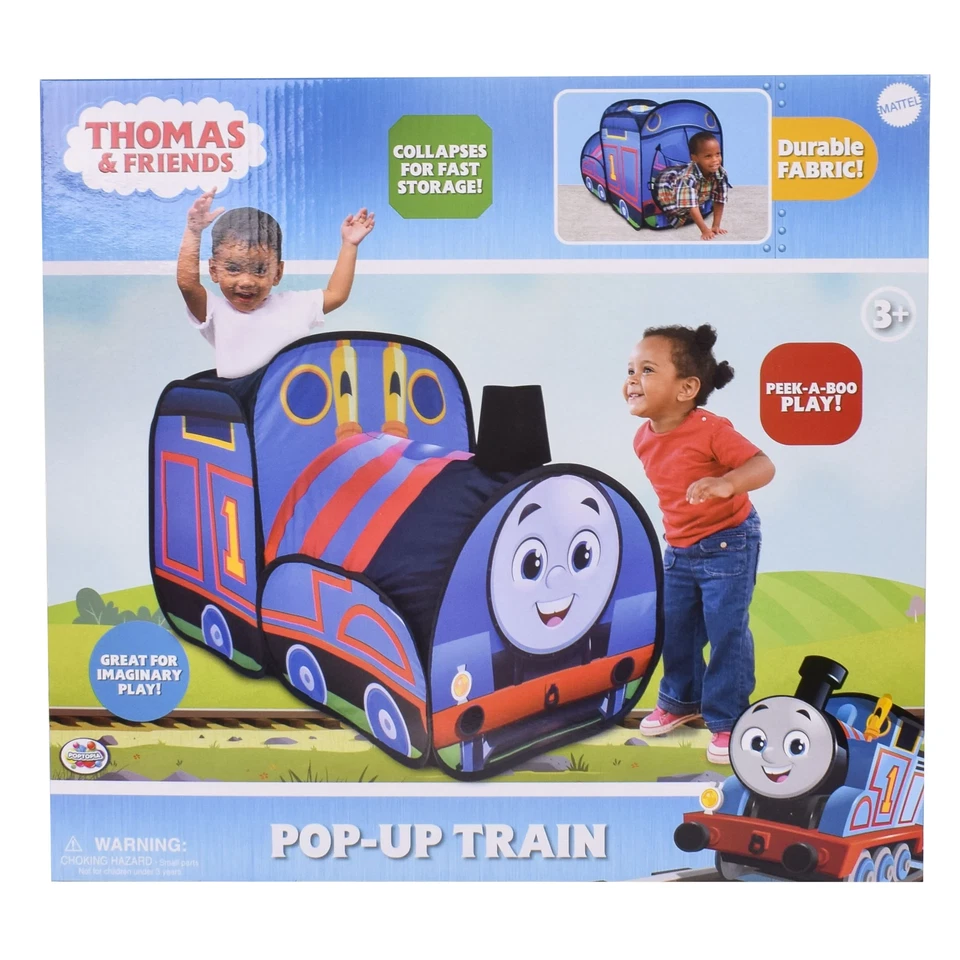 Thomas & Friends Pop up Tent, Polyester Material for inside & outside Use, Chil - Image 4 of 4