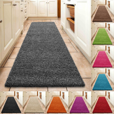 Extra Lang Flur Läufer Küchenmatte Shaggy Teppiche Wohnzimmer Schlafzimmer Teppich