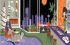 Walt Disney World Carousel of Progress Future Full Poster GLOSSY 11x17