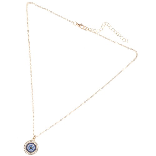 3 Pièces/ensemble Ethnique Tournesol Vert Pierre Pendentif Collier Femmes Vintage Imitation-perle Oeil Du Diable Collier Perlé Collier