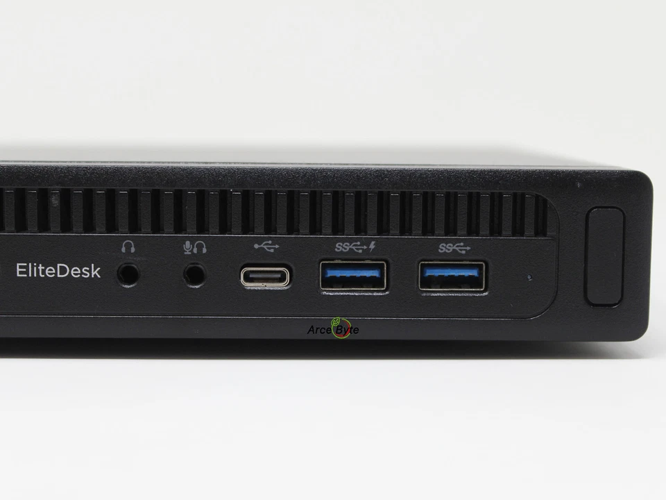 HP ELITEDESK 800 G2 MINI DESKTOP CORE i5 SSD 128 GB RAM 8 GB WIN 11 PRO WI FI NO - Immagine 3 di 4